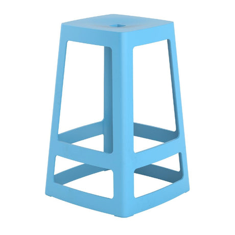 HX781 Origin Base Mid Stool Pastel Blue 430x430x560mm (Pack of 2)