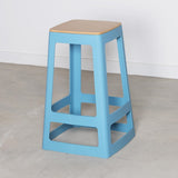 HX781 Origin Base Mid Stool Pastel Blue 430x430x560mm (Pack of 2)