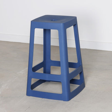 HX782 Origin Base Mid Stool Violet Blue 430x430x560mm (Pack of 2)