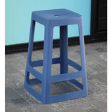 HX782 Origin Base Mid Stool Violet Blue 430x430x560mm (Pack of 2)