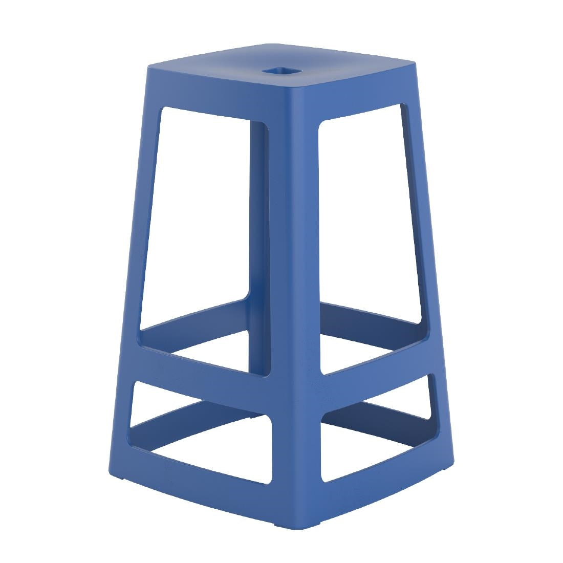 HX782 Origin Base Mid Stool Violet Blue 430x430x560mm (Pack of 2)