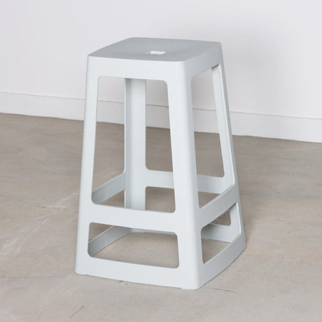 HX783 Origin Base Mid Stool Light Grey 430x430x560mm (Pack of 2)