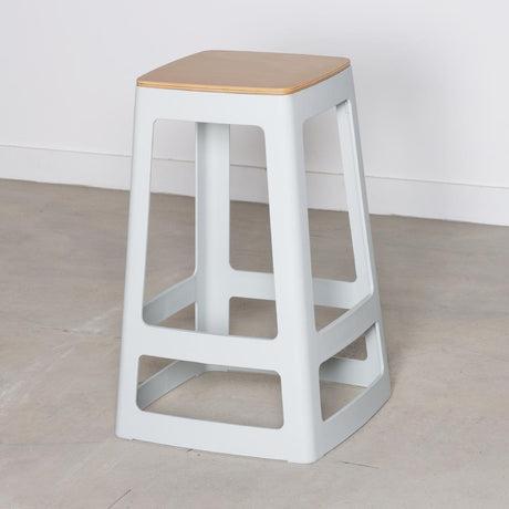 HX783 Origin Base Mid Stool Light Grey 430x430x560mm (Pack of 2)