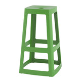 HX787 Origin Base High Stool May Green 450x450x750mm (Pack of 2)