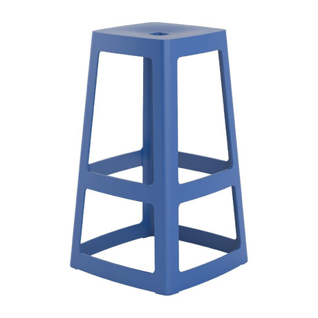 HX790 Origin Base High Stool Violet Blue 450x450x750mm (Pack of 2)