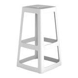 HX791 Origin Base High Stool Light Grey 450x450x750mm (Pack of 2)