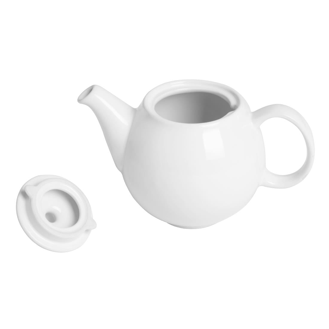 HX794 Olympia Café Teapot White - 450ml (Box 2)