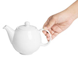 HX794 Olympia Café Teapot White - 450ml (Box 2)