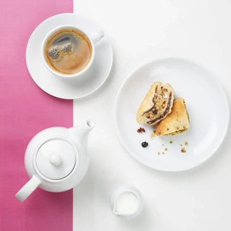 HX794 Olympia Café Teapot White - 450ml (Box 2)