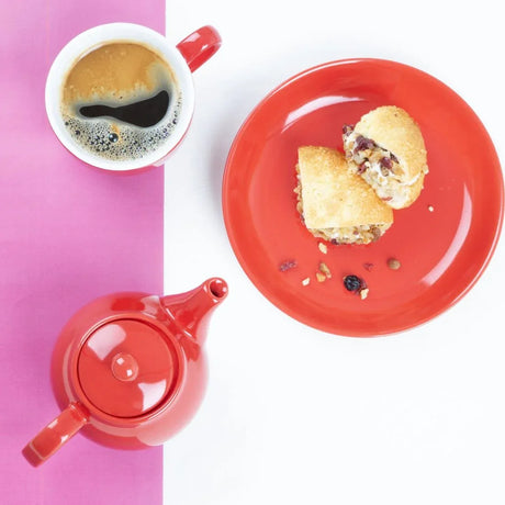 HX795 Olympia Café Teapot Red - 450ml (Box 2)