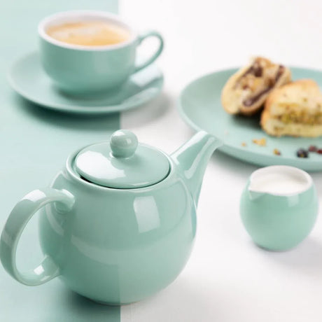 HX796 Olympia Café Teapot Aqua - 450ml (Box 2)