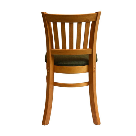 HX812 Manhattan Dining Chair in Soft Oak with Shetland Forest Seat (Pack of 2)