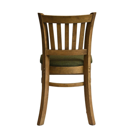 HX819 Manhattan Dining Chair in Weathered Oak with Shetland Forest Seat (Pack of 2)