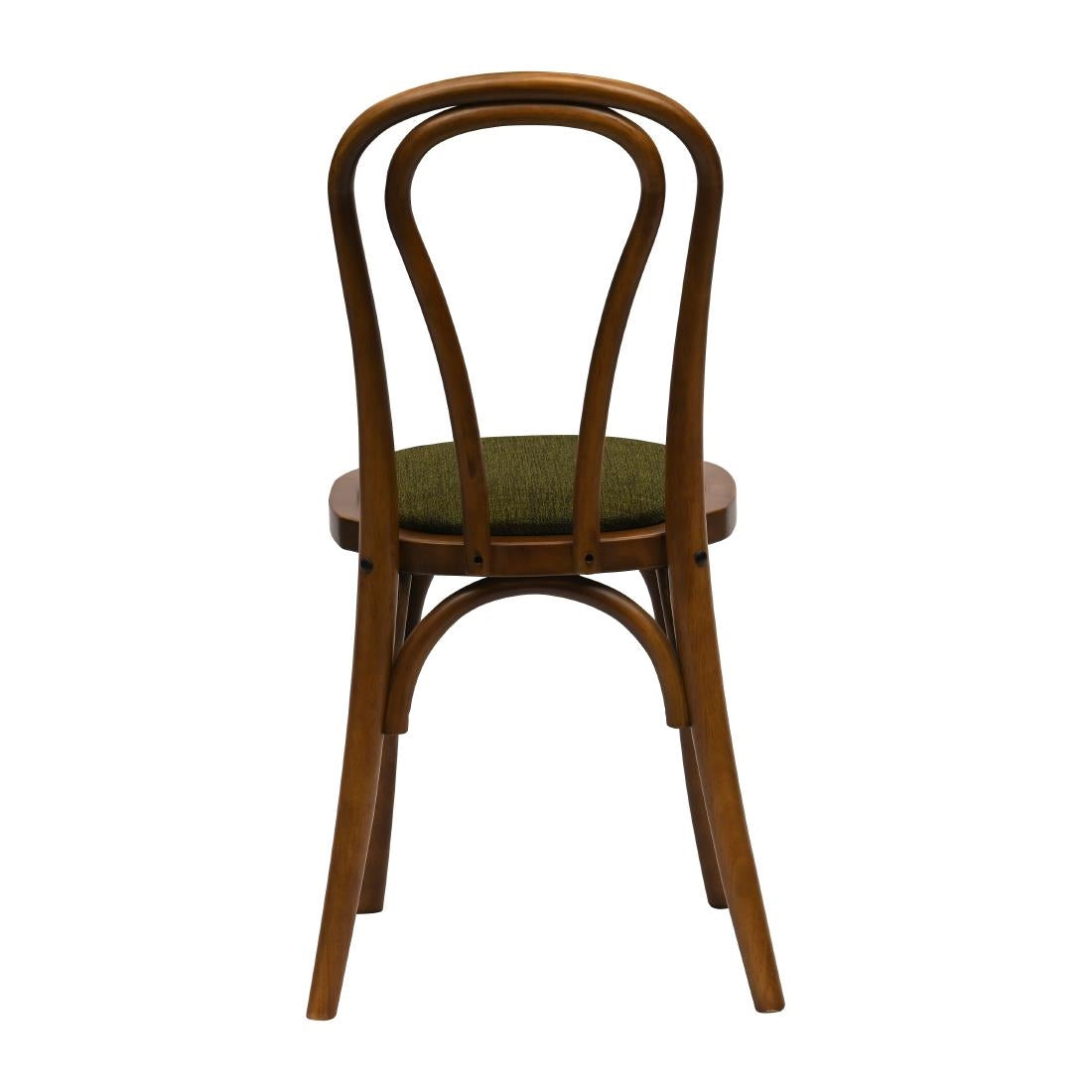 HX833 Hoop Back Dining Chair in Weathered Oak with Shetland Forest Seat (Pack of 2)