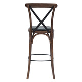 HX890 Bristol Bar Chair in Vintage with Bison Cedar Seat