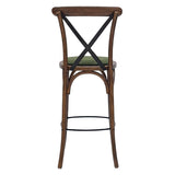 HX892 Bristol Bar Chair in Vintage with Shetland Forest Seat