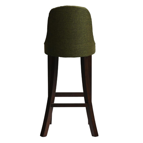 HX899 Kilsby Bar Chair in Dark Walnut with Shetland Forest Seat