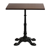 HX914 Pavia Square Dining Table in Dark Walnut (Pack of 2)