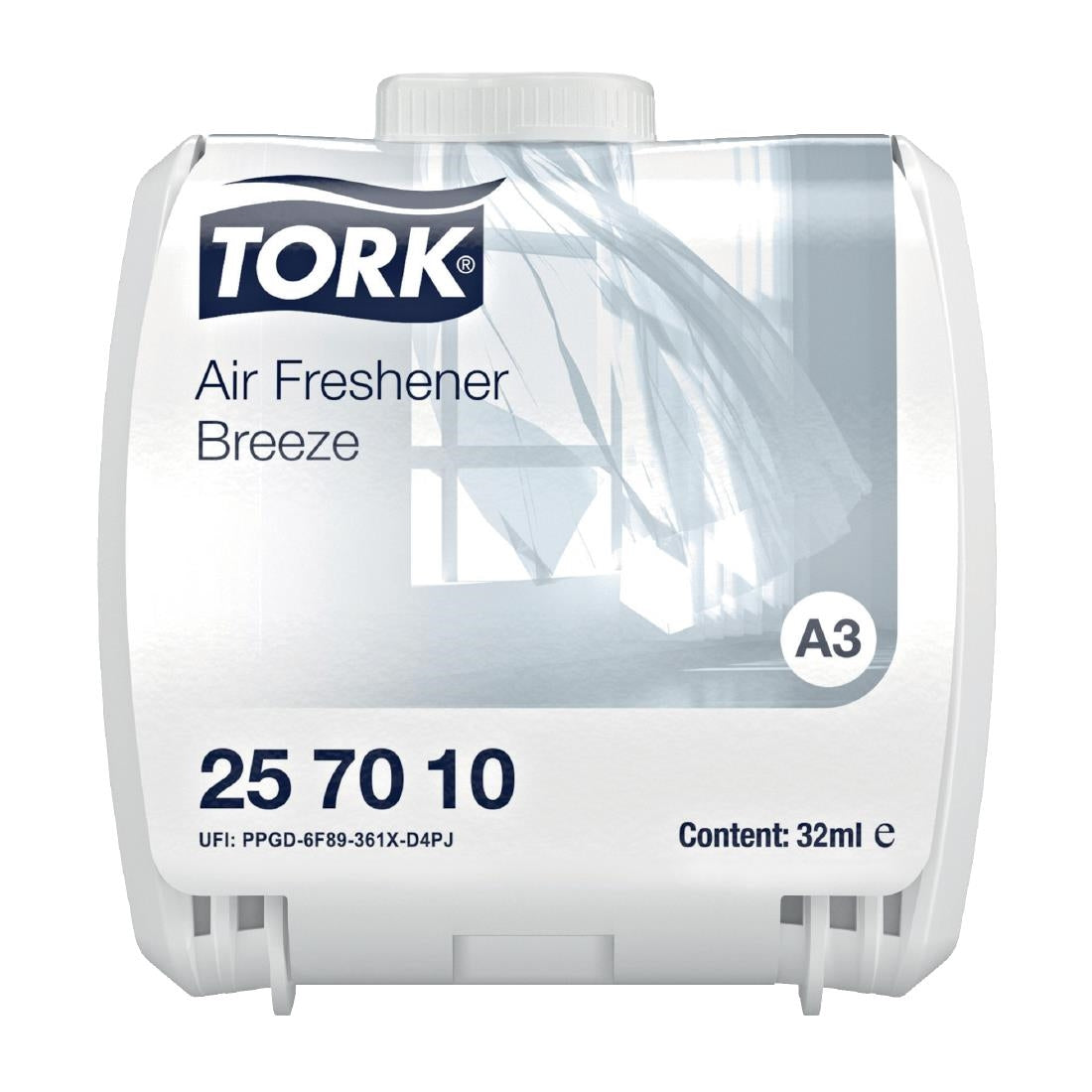 HX961 Tork Constant Air Freshener A3 Refill Breeze (Pack of 6)