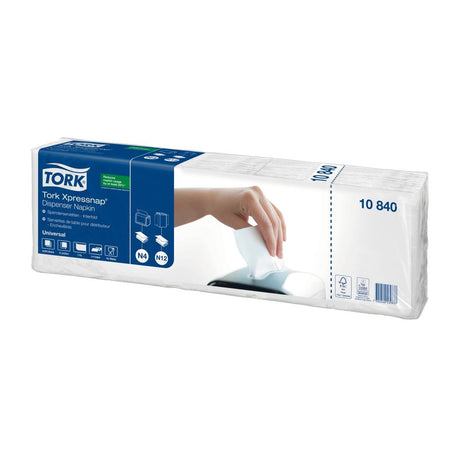 HX965 Tork Xpressnap White Dispenser Napkin 1Ply (Pack of 9000)