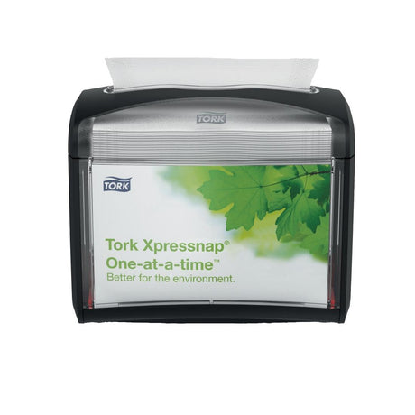 HX966 Tork Xpressnap Tabletop Napkin Dispenser Black