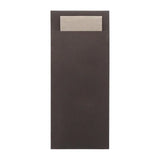 HX974 - Europochette Classic Size Chocolate Brown Cutlery Pouch with Kraft 2ply Napkin (500 pack) - JD Catering Equipments Ltd