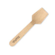Coated Wooden Ice Cream Spoon - 9.5cm - 2,000/ctn - wood - BioPak commercial catering consumable