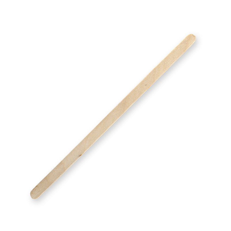Wooden Coffee Stirrer - 14cm - FSC 100% - 10,000/ctn - wood - BioPak commercial catering consumable