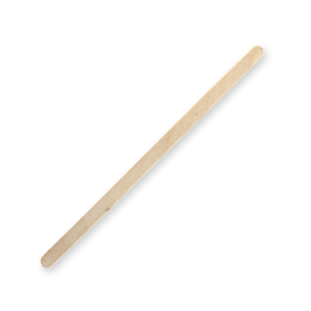 Wooden Coffee Stirrer - 14cm - FSC 100% - 10,000/ctn - wood - BioPak commercial catering consumable