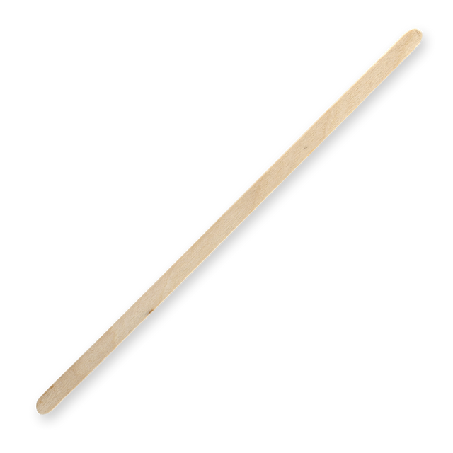 Wooden Coffee Stirrers - 18cm - FSC 100% - 10,000/ctn - wood - BioPak commercial catering consumable