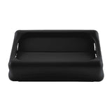HY030 Rubbermaid Slim Jim Swing Lid Black