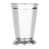 HY115 Olympia Barware Beaded Julep Cup Stainless Steel 370ml