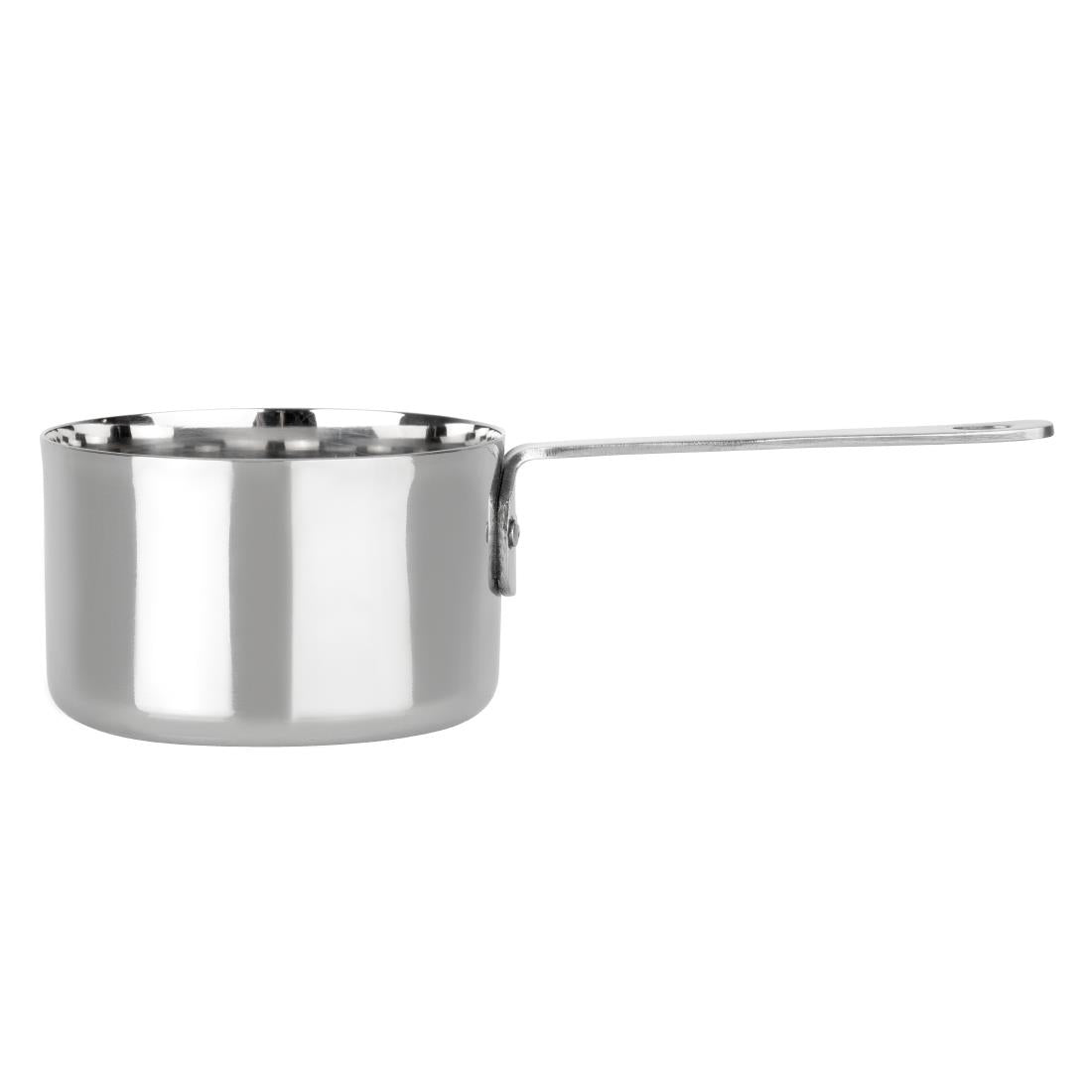 HY131 Olympia Table Presentation Stainless Steel Mini Sauce Pan 70x45mm