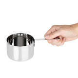 HY132 Olympia Table Presentation Mini Sauce Pan Stainless Steel 90x60mm