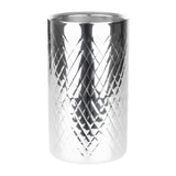 HY133 - Olympia Geo Double Wall Wine Cooler Stainless Steel