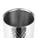 HY133 - Olympia Geo Double Wall Wine Cooler Stainless Steel