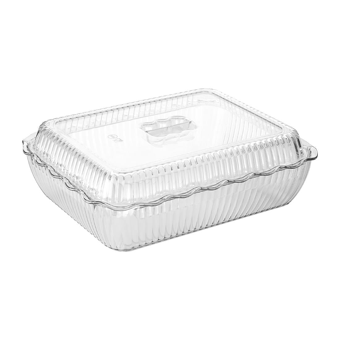 HY135 Olympia Kristallon Large Salad Crock - Clear