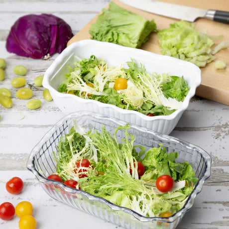 HY136 Olympia Kristallon Medium Salad Crock - Clear