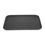 HY138 Olympia Kristallon Rectangular Tray Black Anti-Slip Fibreglass 405x560mm
