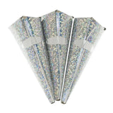HY186 Swantex Silver Holographic Cone Party Poppers (Pack of 50) - JD Catering Equipments Ltd