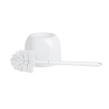 HY187 - Nisbets Essentials Round Toilet Brush & Holder - White