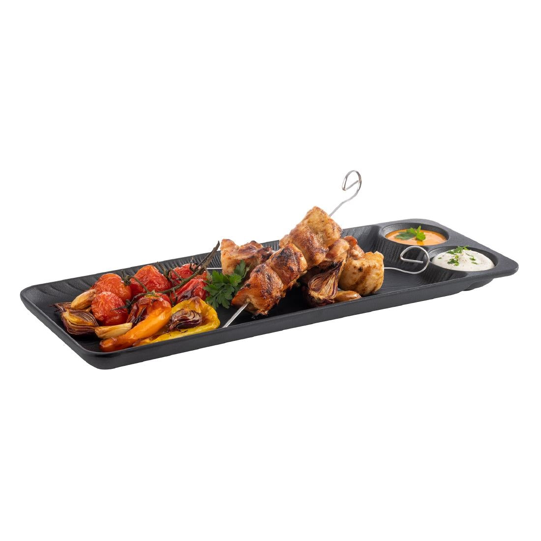 HY363 APS Nero Tray Black 410x150x25mm