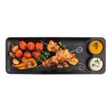 HY363 APS Nero Tray Black 410x150x25mm