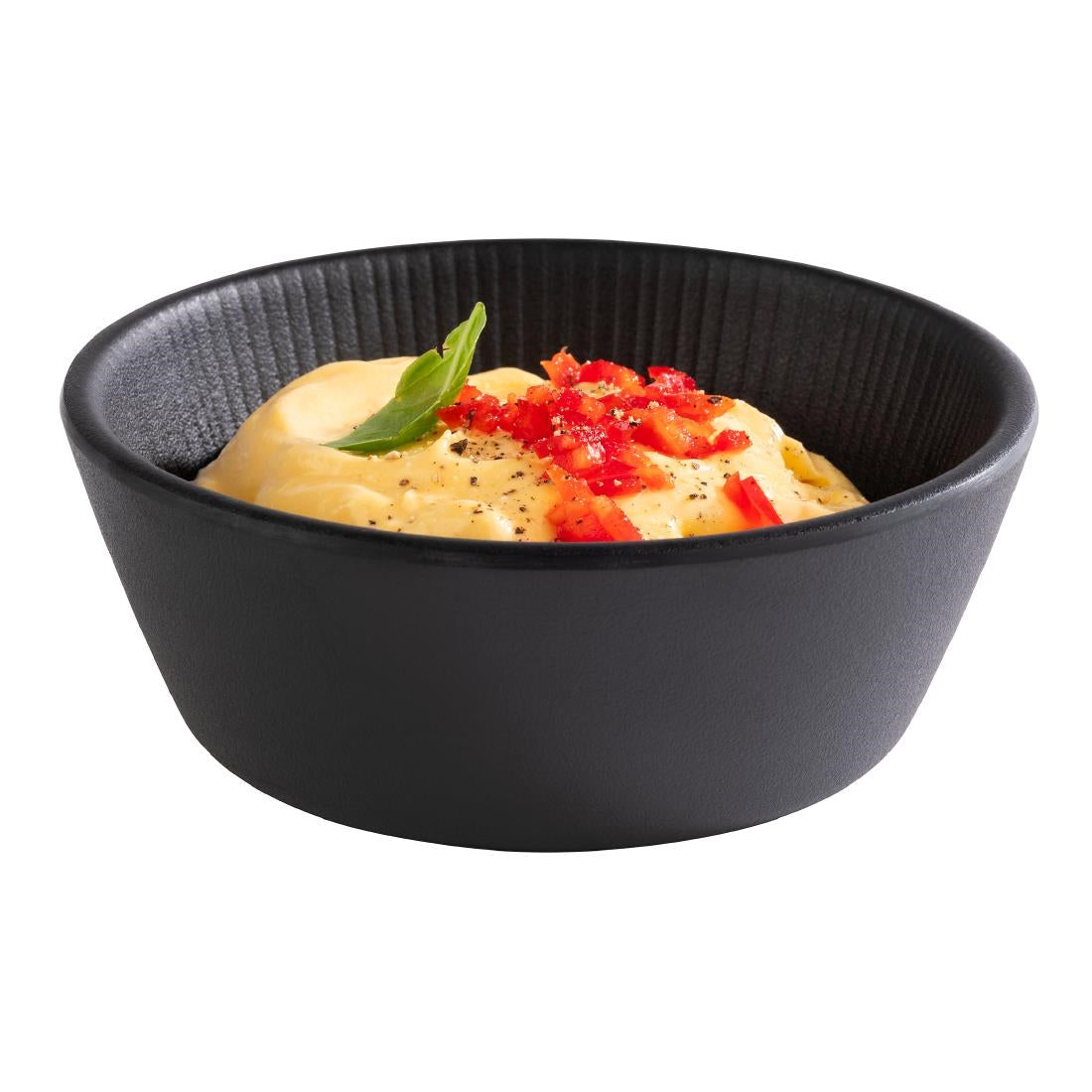 HY364 APS Nero Bowl Black 125x45mm