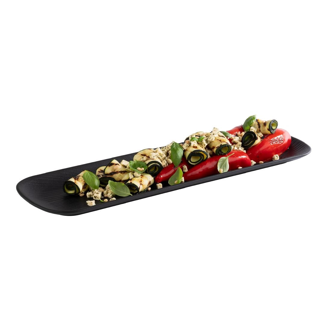 HY366 APS Nero Tray GN 2/4 Black 530x162x25mm