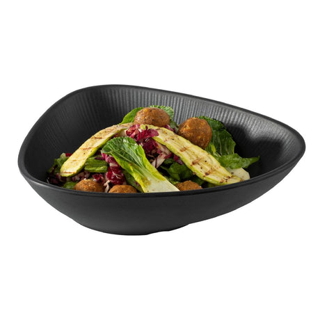 HY374 APS Nero Bowl Black 280x220x70mm