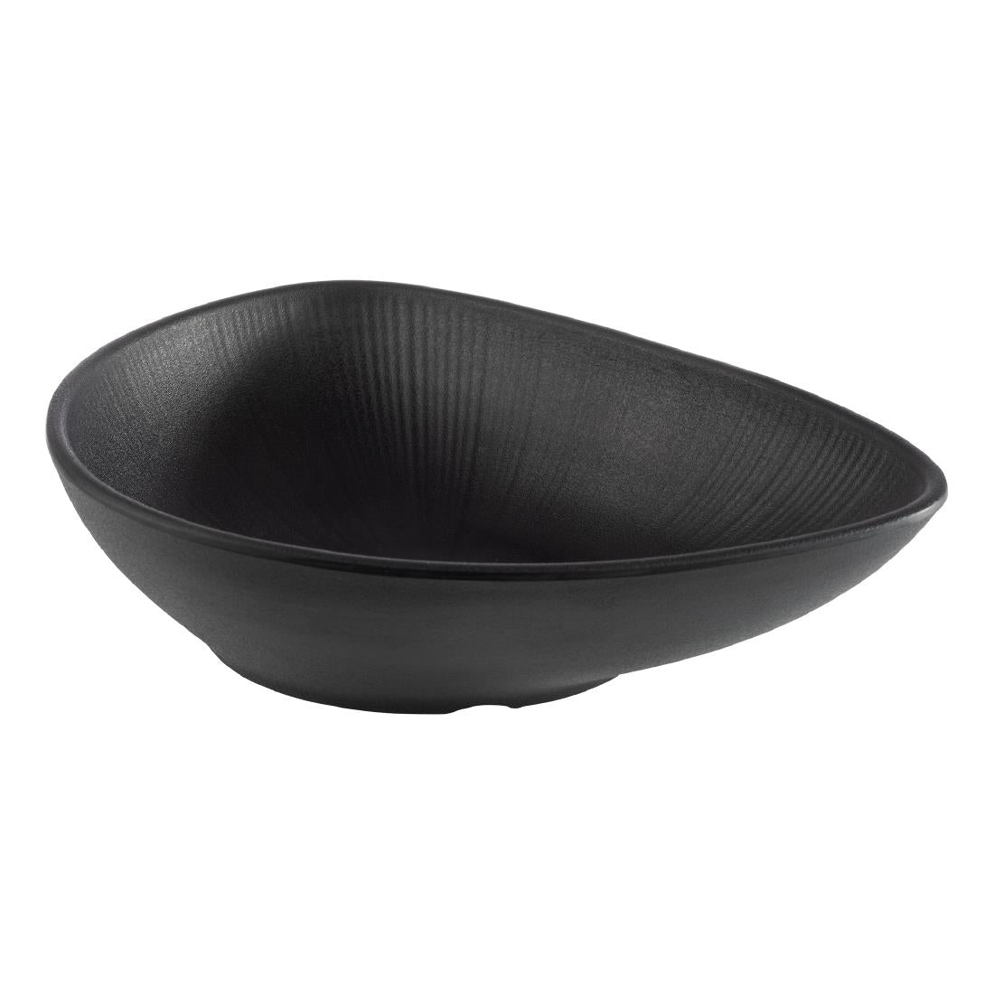 HY374 APS Nero Bowl Black 280x220x70mm