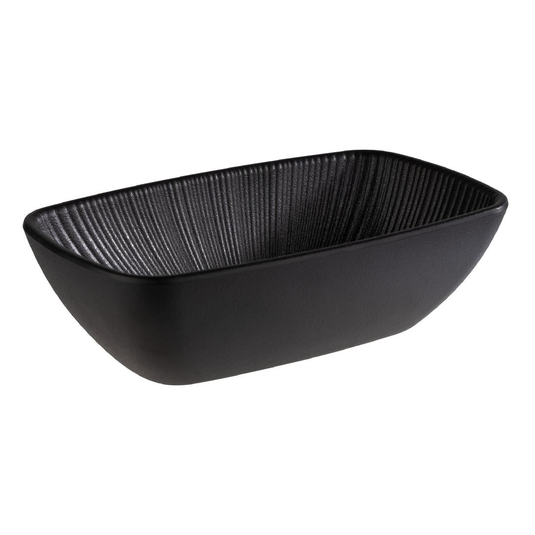 HY381 APS Nero Bowl GN 1/9 Black 176x108x55mm