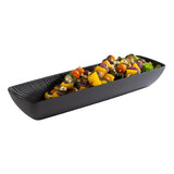 HY382 APS Nero Bowl GN 2/4 Black 530x162x75mm