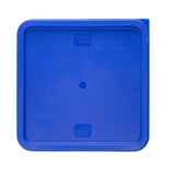 HY412 - Hygiplas Square Food Storage Container Lid Blue Large